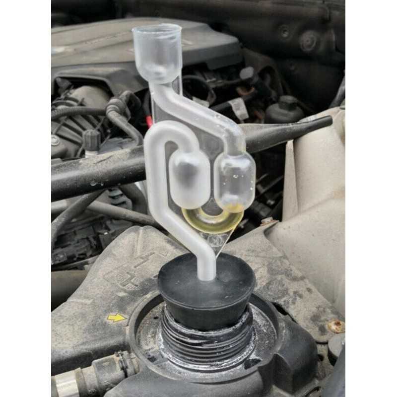 Kit De Test De Fuite De Joint De Culasse - Détecteur De CO2 Pour Moteur - 8 Pièces Pour Voiture, Camion, Tracteur