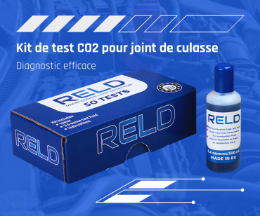 Kit de test CO2 pour joint de culasse: Diagnostic efficace