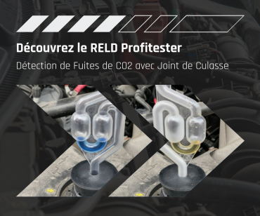 Découvrez le RELD Profitester: Détection de Fuites de CO2 avec Joint de Culasse